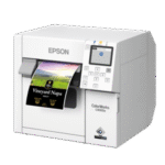Epson ColorWorks C4000, Gloss Black Ink, cutter, ZPLII, USB, Ethernet