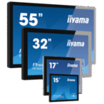 iiyama ProLite TF1015MC-B3, 25,7cm (10,1''), Projected Capacitive, 10 TP, USB, Ethernet, kit (USB), black