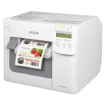 Epson ColorWorks C3500, cutter, disp., USB, Ethernet, NiceLabel, white