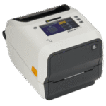 Zebra ZD621d Healthcare, 8 dots/mm (203 dpi), disp. (colour), RTC, USB, USB Host, RS232, BT, Ethernet, Wi-Fi, white